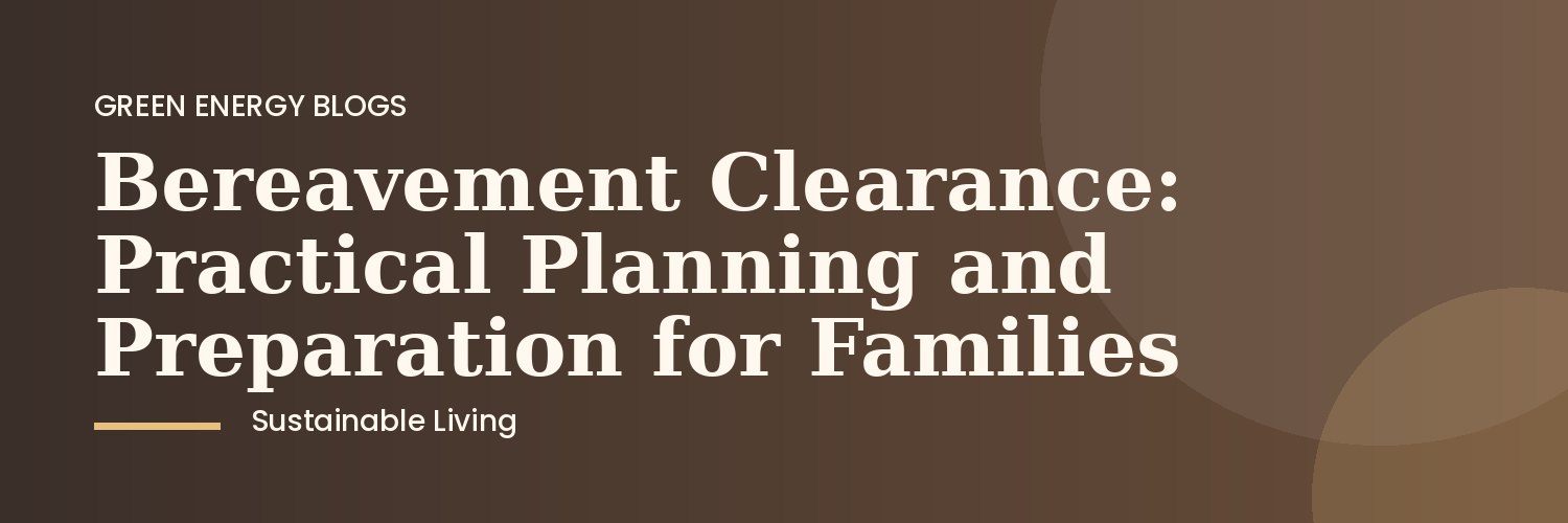 Family sorting possessions during bereavement clearance