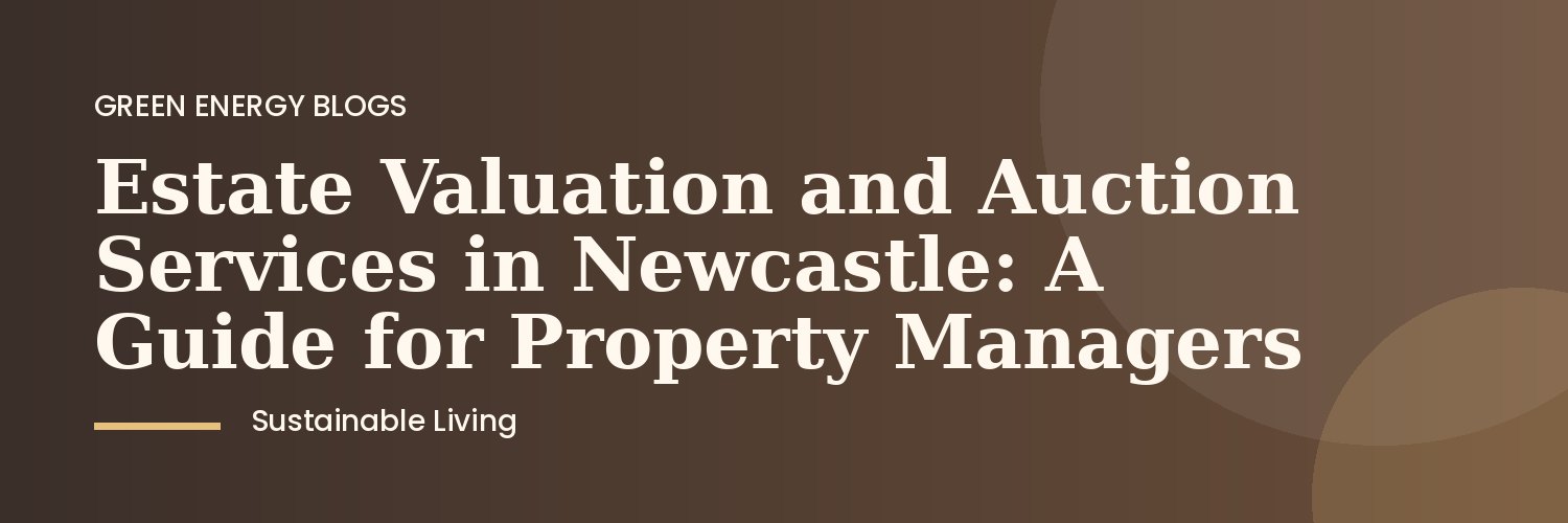 Newcastle estate agent reviewing auction valuation documents in office